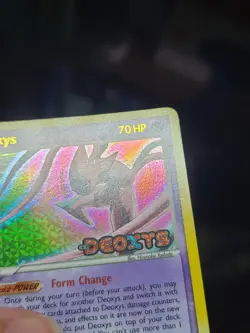 Pokemon TCG Deoxys (Attack Forme) 17/107 Deoxys Reverse Holo MP - Image 3