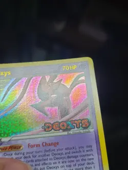 Pokemon TCG Deoxys (Attack Forme) 17/107 Deoxys Reverse Holo MP - Image 4