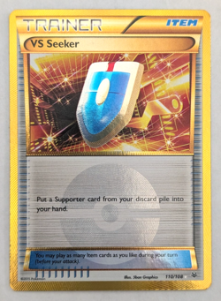 POKEMON ~ VS SEEKER ~ 110/108 ~ ROARING SKIES ~ GOLD SECRET RARE ~ LIGHT PLAY - Image 1