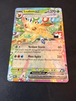 Leafeon EX 006/131 Play! Pokemon Prize Pack Series 7 Stamped - Image 1