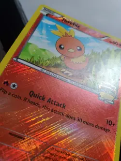 Torchic 12/111 Crosshatch Holo Pokemon Championship Promo XY MP - Image 3