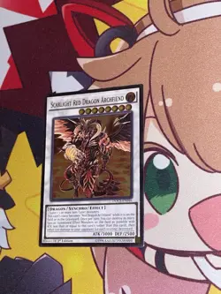 Scarlight Red Dragon Archfiend DOCS-EN046 LP Condition 1st Edition Ultimate Rare - Image 2