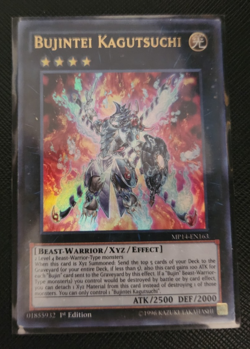 Yu-Gi-Oh! Bujintei Kagutsuchi MP14-EN163 1st Edition Ultra Rare!!! - Image 1