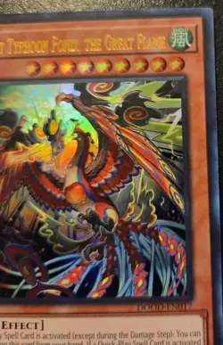 Radiant Typhoon Fonix, The Great Flame DOOD-EN017 1st Ed. Ultra Rare Yu-Gi-Oh! - Image 3