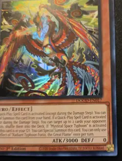 Radiant Typhoon Fonix, The Great Flame DOOD-EN017 1st Ed. Ultra Rare Yu-Gi-Oh! - Image 5