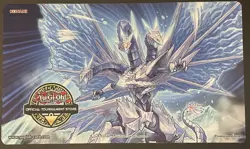 Yugioh Trishula, the Dragon of Icy Imprisonment- OTS Playmat - Official Konami - Image 2