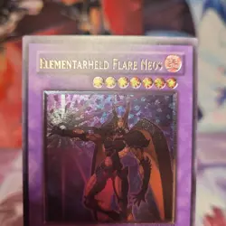 Elemental Hero Flare Neos POTD-DE032 *GERMAN* Unl Ed Ultimate Rare NM Yugioh - Image 3