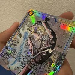 HIGHLY TEXTURED Sanji Manga Prb-02 English Proxy Card - Image 2