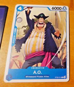 ONE PIECE ENGLISH CARD GAME CARTE ACE NEWGATE ST22-014 ST EN NM - Image 1