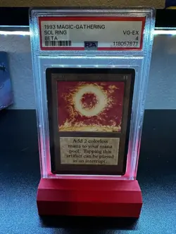 1993 MTG Magic the Gathering Beta Sol Ring. PSA 4 TCG Card - Image 1