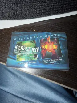World of Warcraft BlizzCon 2011 Murkablo Murloc Diablo Pet Loot Card UNUSED - Image 1