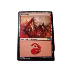 MTG Magic The Gathering Mountain Land Card Magic 2015 (M15) Core Set 264/269 - Image 1