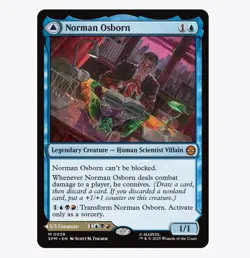 Norman Osborn/Green Goblin - Marvel's Spider-Man (SPM) MTG Mythic Rare #39 | Reg - Image 1