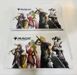 2 box set MTG Final Fantasy Play Booster Box Japanese Factory Sealed - Image 1