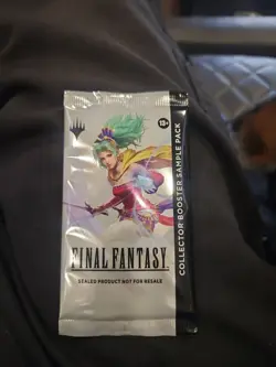 FINAL FANTASY - MTG - Collector Booster Sample Pack - Sealed - Image 1