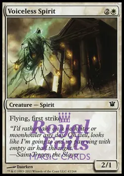 Voiceless Spirit 4x FOIL ISD MTG Innistrad Common MINT white - Image 1