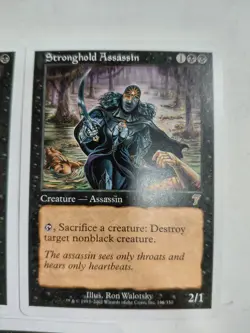 Magic the Gathering MTG Stronghold Assassin 7th Edition Rare LP x3 - Image 3