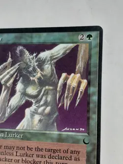 MTG Black Signed The Dark DRK Lurker Right Shifted MISPRINT LP - Image 6