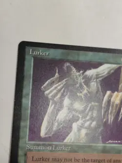 MTG Black Signed The Dark DRK Lurker Right Shifted MISPRINT LP - Image 7