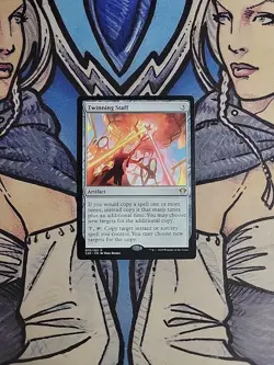 1x Twinning Staff - NM/M Commander 2020 C20 MTG Magic - Image 1