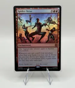 Spider-Verse - Foil Card - Marvel's Spider-Man (SPM) MTG Mythic Rare #93 - Image 3