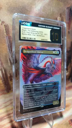 MTG Dragonlord Ojutai #1973 🌈 Foil SLD They Grow Up So Fast CGC Pristine 10 - Image 3