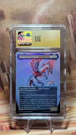 MTG Dragonlord Ojutai #1973 🌈 Foil SLD They Grow Up So Fast CGC Pristine 10 - Image 5
