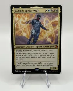 Cosmic Spider-Man - Marvel's Spider-Man (SPM) MTG Mythic Rare #127 | Regular - Image 2