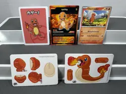 Pokemon Lot of 20 Cards and Stickers All Charmander #4 Charmander Pokemon Lot - Image 2