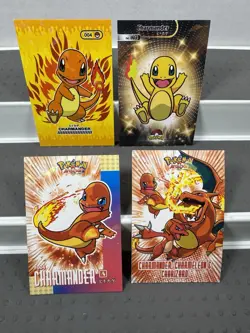Pokemon Lot of 20 Cards and Stickers All Charmander #4 Charmander Pokemon Lot - Image 3