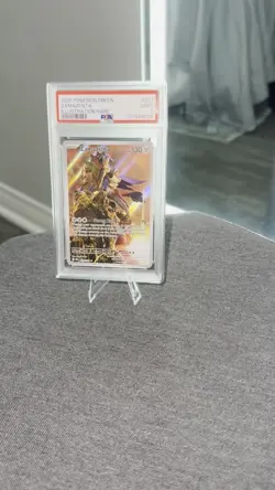 2025 POKEMON DRI EN-DESTINED RIVALS 201 ZAMAZENTA ILLUSTRATION RARE - PSA 9 - Image 2