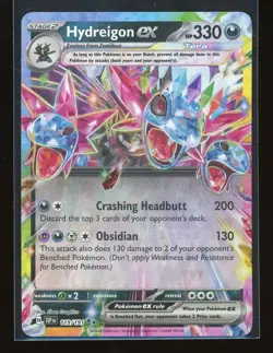 Pokemon TCG - Hydreigon ex 119/191 - Surging Sparks - Ultra Rare - Image 1