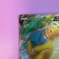 Pokemon Card TCG - Dragonite V 076/078 Full Art Ultra Rare Pokemon GO - Image 2
