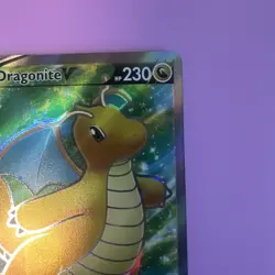 Pokemon Card TCG - Dragonite V 076/078 Full Art Ultra Rare Pokemon GO - Image 3