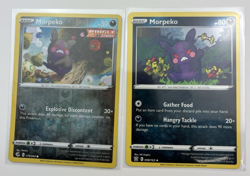 2 Card Lot Morpeko Strike Strike Reverse Holo Pokemon TCG 179/264 98/163 - Image 1