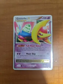 Pokemon TCG Cresselia LV.X Holo Ultra Rare Card 103/106 Great Encounters - Image 1