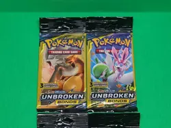 New Pokemon SM Unbroken Bonds 3 Card Mini Booster Pack Complete Art Set X4 LOOK - Image 2