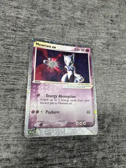 Mewtwo Ex Pokemon Ruby And Sapphire E Reader Card Holo - Image 3