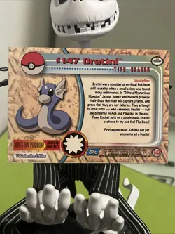 DRATINI Series 2 TV Animation Ed. POKEMON Non-Holo 2000 TOPPS Trading Card #147 - Image 4