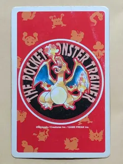Chansey Pokemon Charizard Playing Card Poker Card Nintendo Vintage Japanese - Image 2