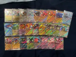 Pokemon TCG Japanese EX Ultra Rare Holo Card Lot of 26 ALL NEAR MINT CONDITON - Image 2