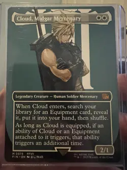 Cloud, Midgar Mercenary (Borderless) Final Fantasy Regular - Image 1