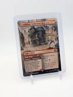 MTG - Lindblum, Industrial Regency - English Borderless Rare #312 Final Fantasy - Image 1