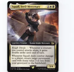 Squall, SeeD Mercenary (Extended Art) R FINAL FANTASY 509 NM FIN - Image 1