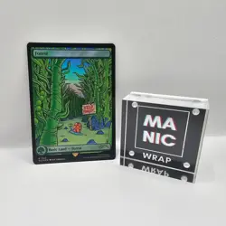 Forest #1943 FOIL MTG Secret Lair Spongebob Squarepants - Image 2