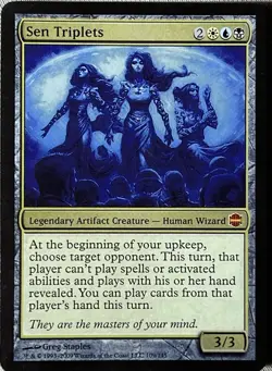 Magic: The Gathering • Sen Triplets • Alara Reborn • M•109 - Image 1