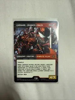 Carnage, Crimson Chaos (Borderless) Marvel's Spider-Man Foil - Image 1