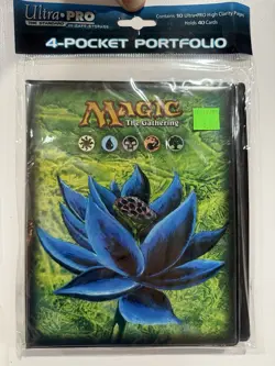 MtG Magic the Gathering - Black Lotus - 4 Pocket Portfolio Binder 2010 Ultra Pro - Image 1