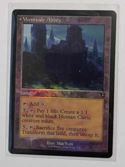 MTG - Innistrad Remastered - Westvale Abbey Retro Foil - Rare 0474 - Image 1