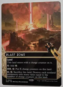 Blast Zone (0092) (Borderless) Edge of Eternities: Stellar Sights - Image 1